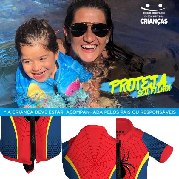 Imagem de Colete Prolife Original Infantil Piscina Camisa Flutuadora