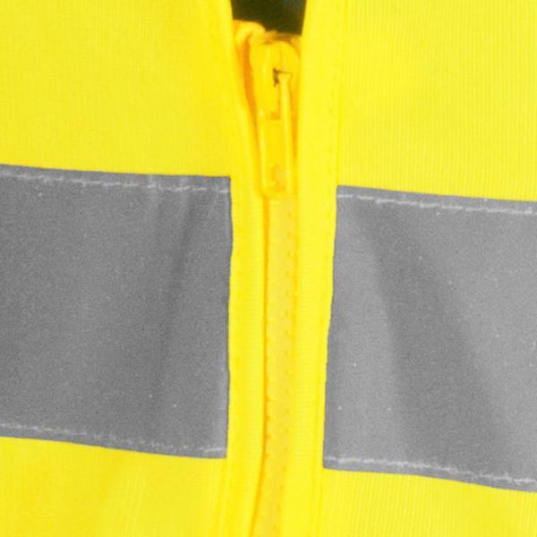 Imagem de Colete Refletivo Bolso Amarelo Ziper Cv108 - Vonder
