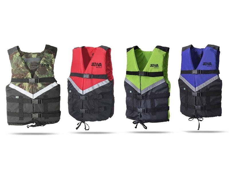 Colete Salva Vidas Ativa Canoa 2.0 (Até 60kg) - Ativa Náutica (Cores) Imagem de Colete Salva Vidas Ativa Canoa 2.0 (Até 60kg) - Ativa Náutica (Cores)