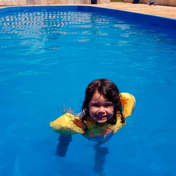 Imagem de Colete Salva Vidas Flutuador Infantil Piscina Boia Inflável