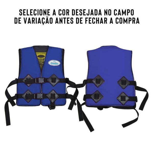 Imagem de Colete Salva Vidas Homologado Classe 5 Azul P 25 a 35kg Original