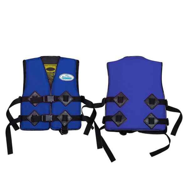 Colete Salva Vidas Homologado Classe 5 Azul PP até 25kg Original - Rios e Mares Imagem de Colete Salva Vidas Homologado Classe 5 Azul PP até 25kg Original