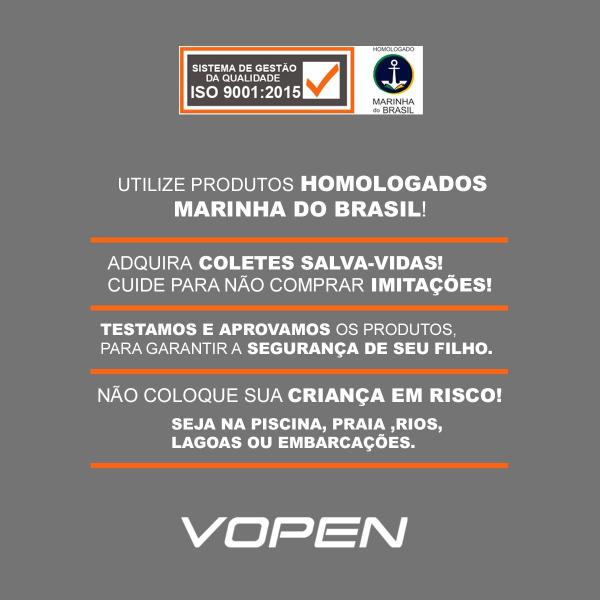 Colete Salva Vidas Homologado Classe V Infantil Vopen Imagem de Colete Salva Vidas Homologado Classe V Infantil Vopen