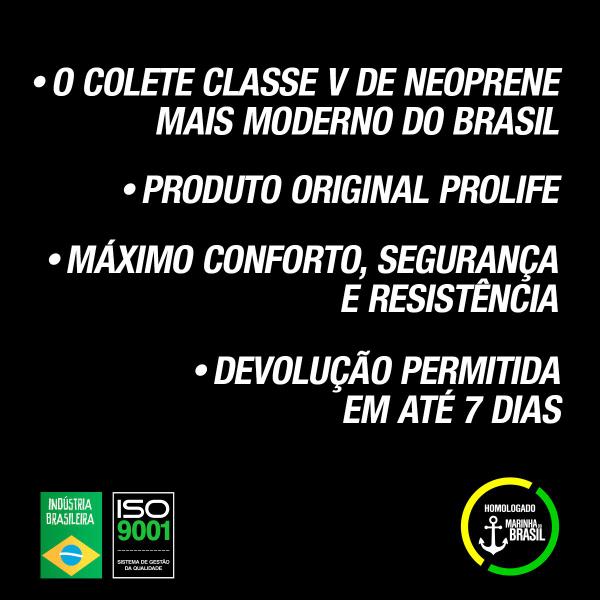 Imagem de Colete Salva Vidas Homologado Neoprene Hydro Citrus Prolife