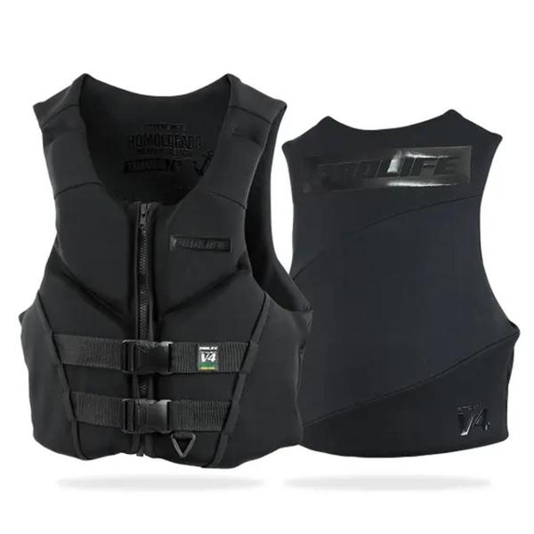 Colete Salva Vidas Homologado Protech V4 - Prolife G1 110kg - preto Imagem de Colete Salva Vidas Homologado Protech V4 - Prolife G1 110kg - preto