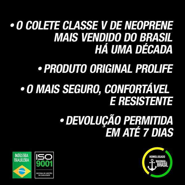 Colete Salva Vidas Homologado Protech V4 - Prolife Imagem de Colete Salva Vidas Homologado Protech V4