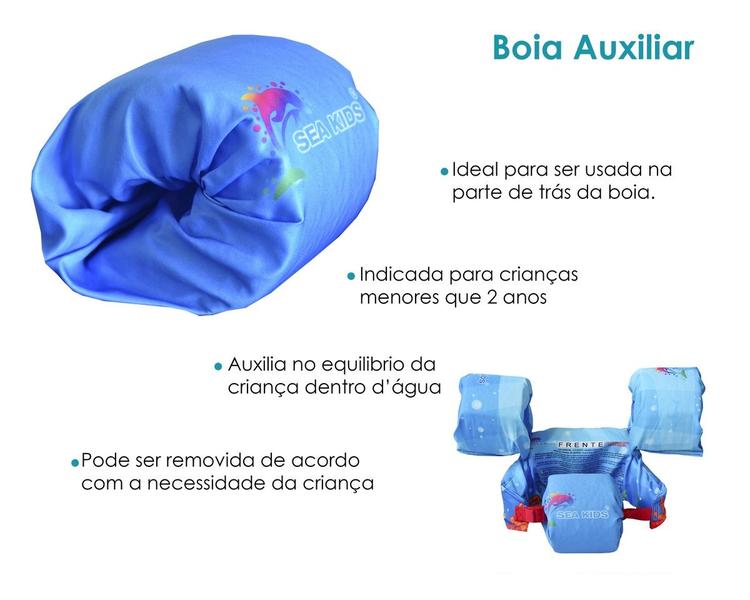 Imagem de Colete Salva-Vidas Infantil Boia Auxiliar para Piscina Segura