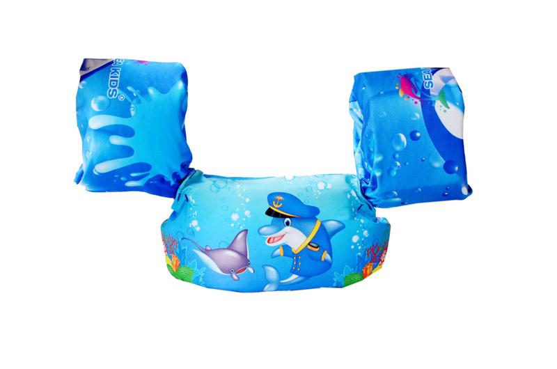 Colete Salva-Vidas Infantil para Diversão Segura na Água - SEA KIDS Imagem de Colete Salva-Vidas Infantil para Diversão Segura na Água