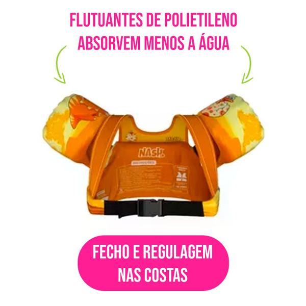 Colete Salva Vidas Infantil Personagem Piscina Praia Boia Criança Kids Unissex Barco Natação Segurança Braço Emergência - Nash Imagem de Colete Salva Vidas Infantil Personagem Piscina Praia Boia Criança Kids Unissex Barco Natação Segurança Braço Emergência