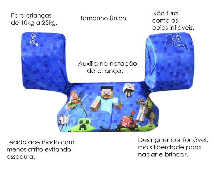 Colete Salva-Vidas Infantil Segurança Garantida na Piscina - SEA KIDS Imagem de Colete Salva-Vidas Infantil Segurança Garantida na Piscina