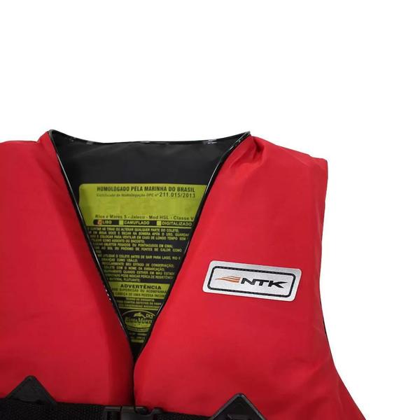 Imagem de Colete Salva Vidas Nautika Homologado Marina 25kg Vermelho