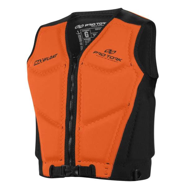 Imagem de Colete Salva Vidas Neoprene Homologado Pro Tork PP Laranja