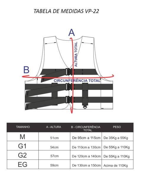 Imagem de Colete Salva Vidas  Nylon Jet Ski Homologado Vopen