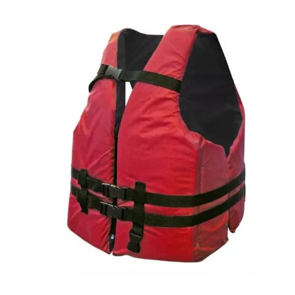 Colete Salva Vidas Raju Flutuante Para Pescador Embarcações Rios Lagos 90Kg Vermelho Imagem de Colete Salva Vidas Raju Flutuante Para Pescador Embarcações Rios Lagos 90Kg Vermelho
