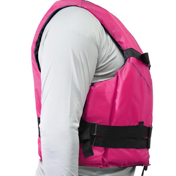 Colete Salva Vidas Rosa Água Rio Mar Pescador Lazer 50kg - Raju Imagem de Colete Salva Vidas Rosa Água Rio Mar Pescador Lazer 50kg