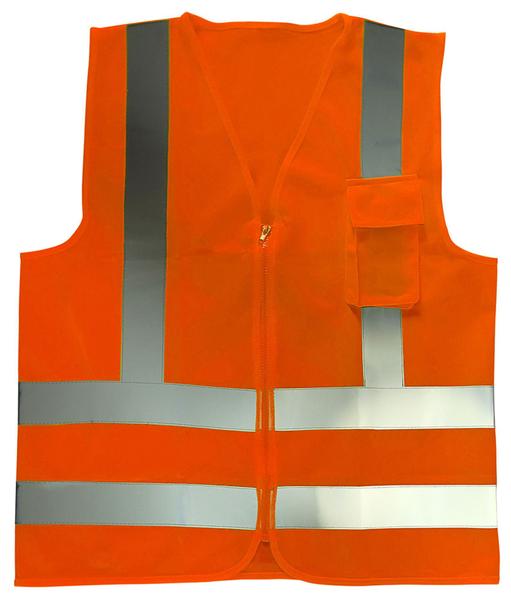 Colete Segurança Refletivo Sinalização 4 Bolsos Volk Do Bras - Volk do brasil Imagem de Colete Segurança Refletivo Sinalização 4 Bolsos Volk Do Bras