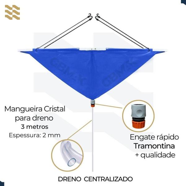 Imagem de Coletor Bolsa Gbmak Para Limpeza Ar Condicionado Cassete