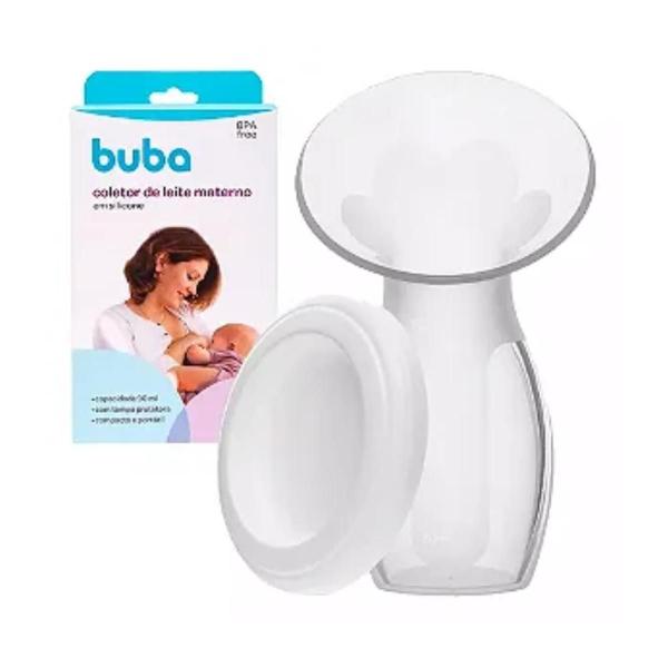 Coletor de Leite Materno Silicone Buba Manual Extrator Imagem de Coletor de Leite Materno Silicone Buba Manual Extrator