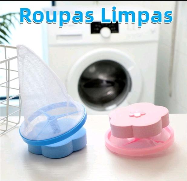 Imagem de Coletor De Pelos Ser Utilizado Para Limpeza e Filtragem De Máquinas De Lavar Roupa Reutilizável