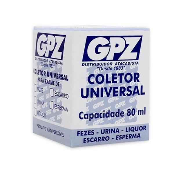 Imagem de Coletor universal unitário gpz com 80ml