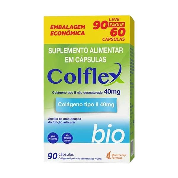 Imagem de Colflex Bio Colágeno Tipo II 40mg 90 Cápsulas