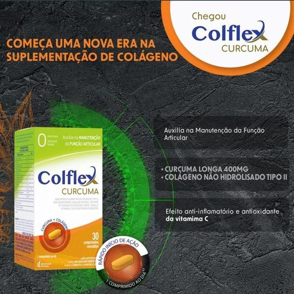 Imagem de Colflex Cúrcuma c/ 30 Comprimidos