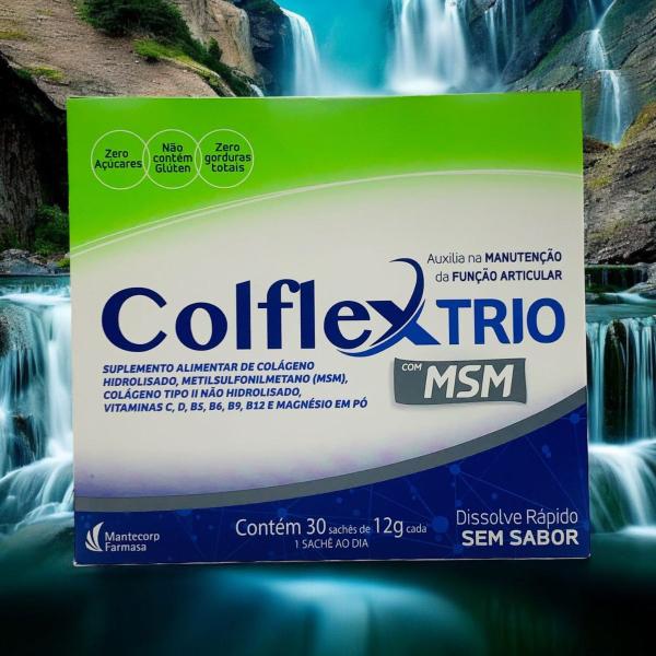 Imagem de Colflex Trio 30 Sachês de Colágeno Hidrolisado Sem Sabor