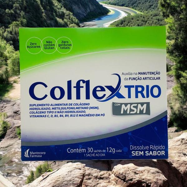 Imagem de Colflex Trio 30 Sachês de Colágeno Hidrolisado Sem Sabor