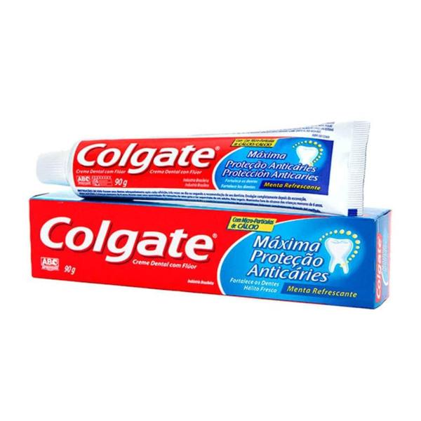 Imagem de Colgate Mpa Caries Menta Refrescante Creme Dental 90g