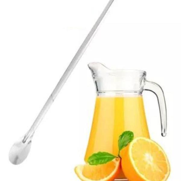 Imagem de Colher Bailarina Para Suco Aço Inox 30Cm Top Útil Top1044