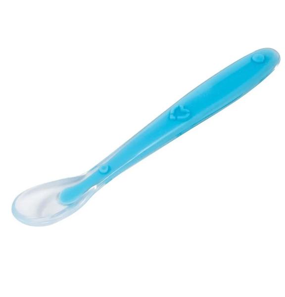 Imagem de Colher Bebê Infantil Anatômica Silicone BPA Free Buba