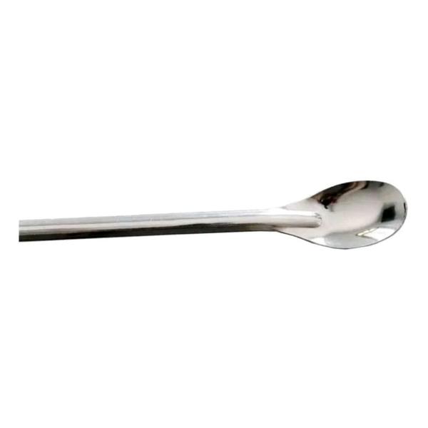Colher Colheres Para Mexer 30Cm Suco Sucos Leite Top Útil Copo Jarra Comprida Aço Inox Multiuso - Malaysia Collection Imagem de Colher Colheres Para Mexer 30Cm Suco Sucos Leite Top Útil Copo Jarra Comprida Aço Inox Multiuso