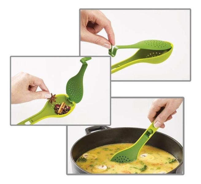 Colher Culinária Com Infusor Para Chá E Temperos - CLINK Imagem de Colher Culinária Com Infusor Para Chá E Temperos - CLINK