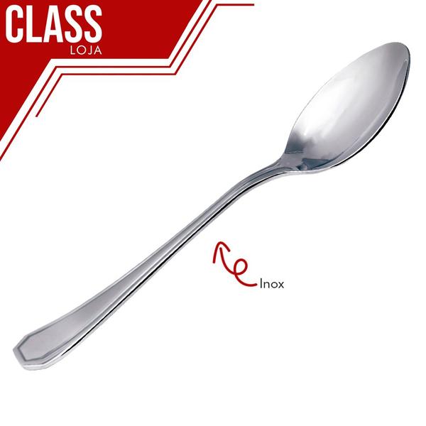 Imagem de Colher de Arroz Class Inox Linha Class 26,5cm Resistente