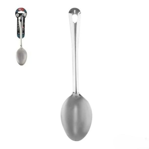 Imagem de Colher de Arroz em Aço Inox 26 cm Tradicional pratico novidade