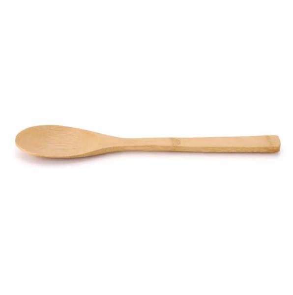 Imagem de Colher De Bambu 30Cm Pegador Arroz Para Cozinha Multiuso