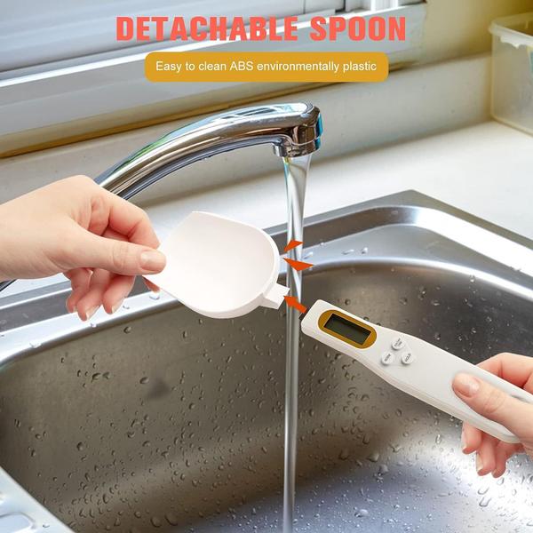 Colher de medição eletrônica digital Spoon Scale 3T6B 500g/0.1g Imagem de Colher de medição eletrônica digital Spoon Scale 3T6B 500g/0.1g