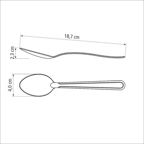 Imagem de Colher de Mesa Tramontina Búzios em Aço Inox