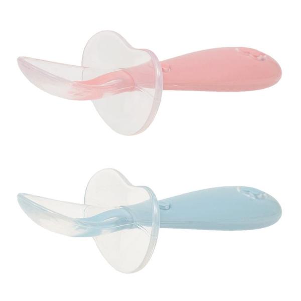 Colher De Silicone Escudo Protetor Treinamento Bebê Buba - Buba Baby Imagem de Colher De Silicone Escudo Protetor Treinamento Bebê Buba