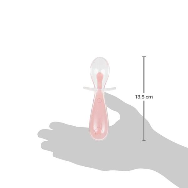 Colher De Silicone Escudo Protetor Treinamento Bebê Buba - Buba Baby Imagem de Colher De Silicone Escudo Protetor Treinamento Bebê Buba