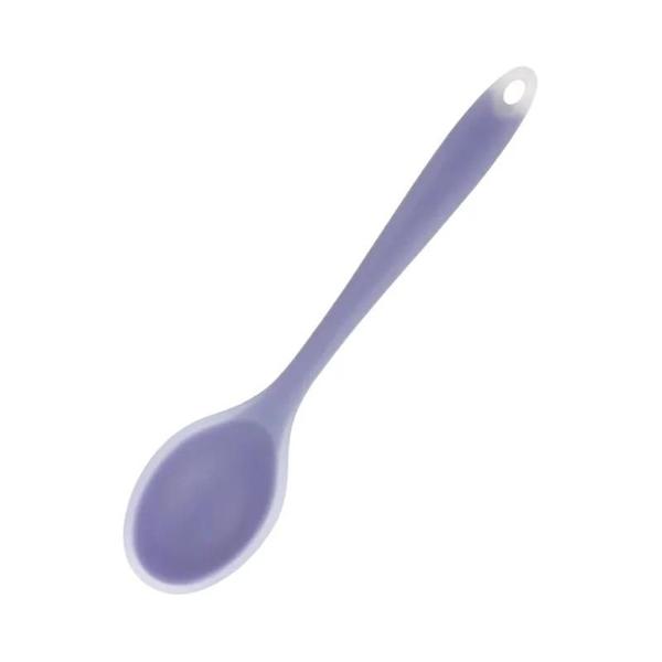 Imagem de Colher de Silicone Macia com Cabo Longo - Utensílio de Cozinha e Mesa