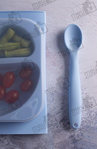 Colher de Silicone para Crianças e Bebês Prático e Seguro Livre de Bpa Suporta Altas e Baixas Temperaturas mimo6615 - Mimo Style Imagem de Colher de Silicone para Crianças e Bebês Prático e Seguro Livre de Bpa Suporta Altas e Baixas Temperaturas mimo6615