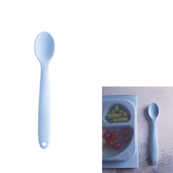 Colher de Silicone para Crianças e Bebês Prático e Seguro Livre de Bpa Suporta Altas e Baixas Temperaturas mimo6615 - Mimo Style Imagem de Colher de Silicone para Crianças e Bebês Prático e Seguro Livre de Bpa Suporta Altas e Baixas Temperaturas mimo6615