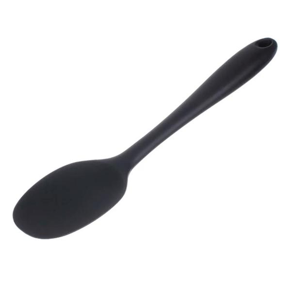 Imagem de Colher De Silicone Preto 28Cm - Weck