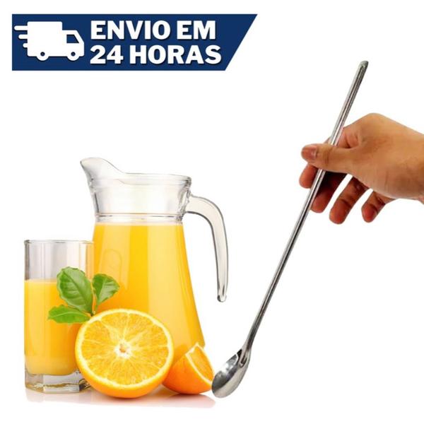 Imagem de Colher de suco premium 30cm para jarra comprida