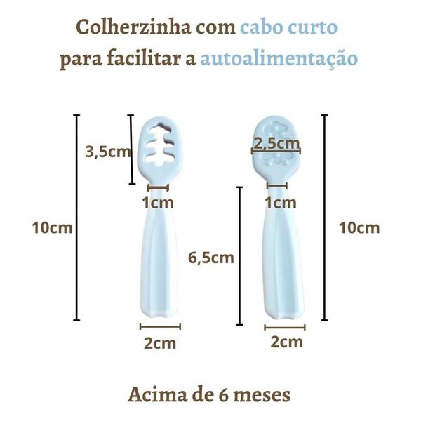 Imagem de Colher De Treinamento Para Bebê Introdução Alimentar - Buba