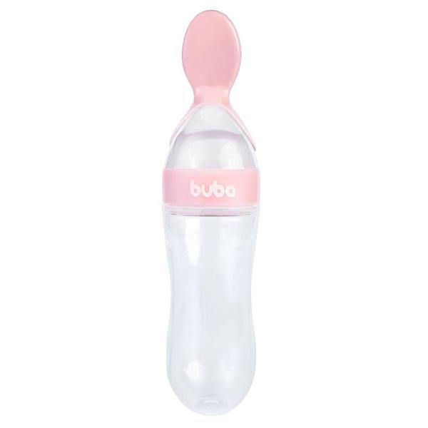 Imagem de Colher Dosadora Em Silicone 90ml Rosa Buba