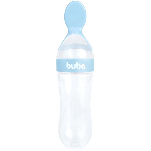 Imagem de Colher Dosadora em Silicone Azul 90ml Buba 14680