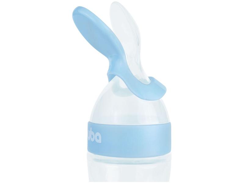 Imagem de Colher Dosadora Infantil Em Silicone Buba 90ml Baby Azul