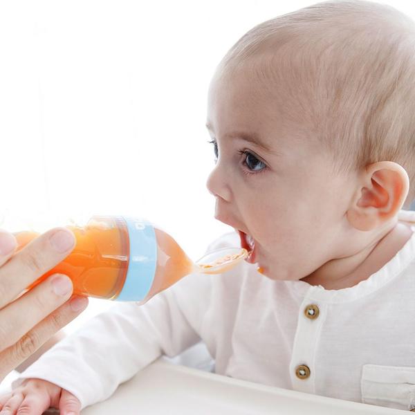 Imagem de Colher Dosadora Para Bebê Infantil Mamadeira Alimentadora